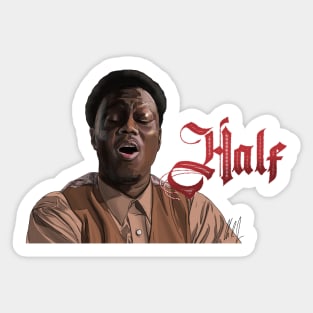 Bad Santa: Half Sticker